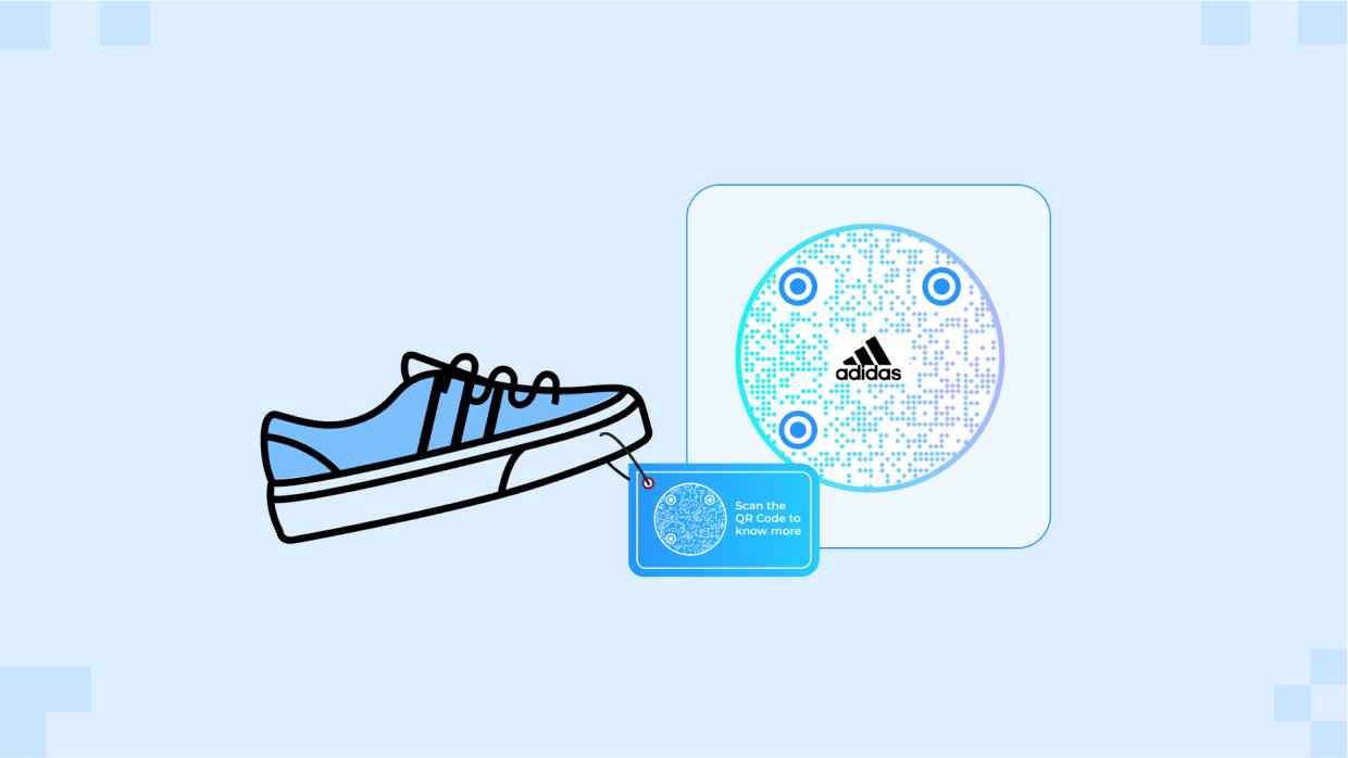 Adidas exercise qr code campaign