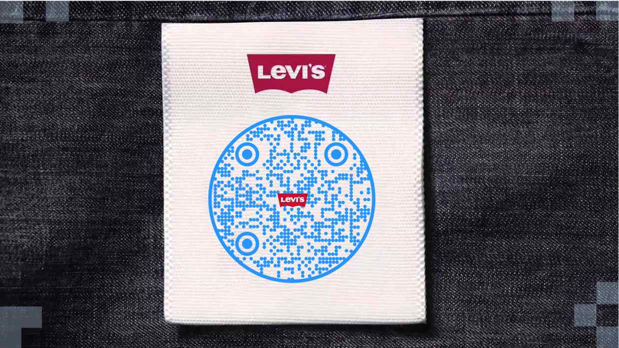 Levis interactive garment campaign