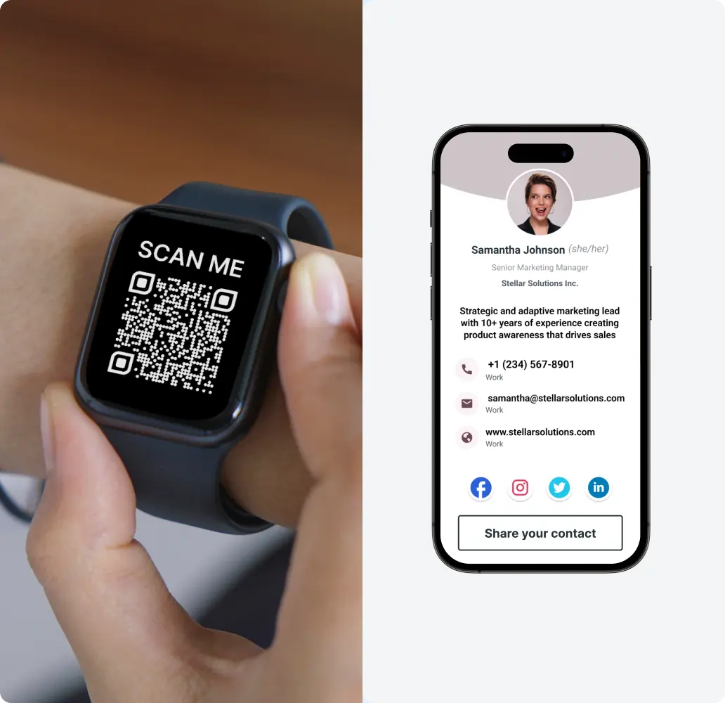 digital business card for apple wallet