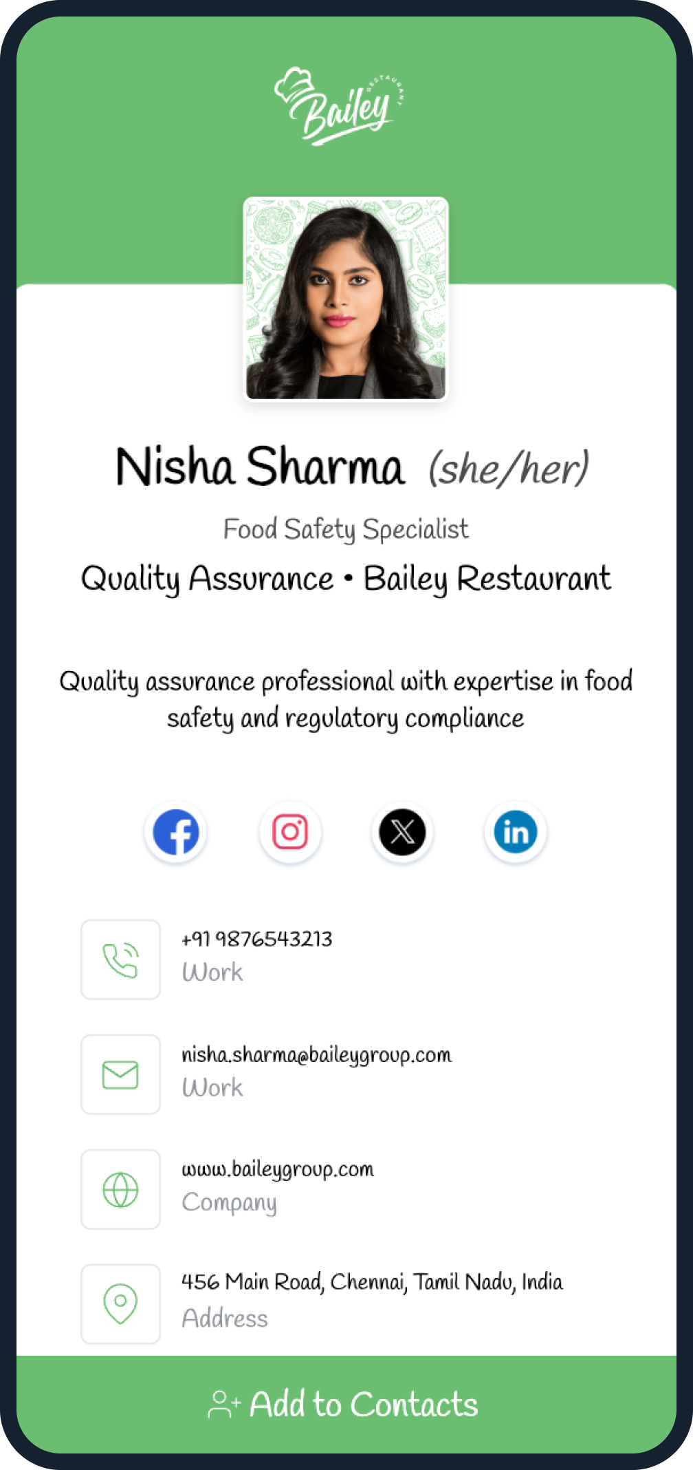 Food Safety Specialist