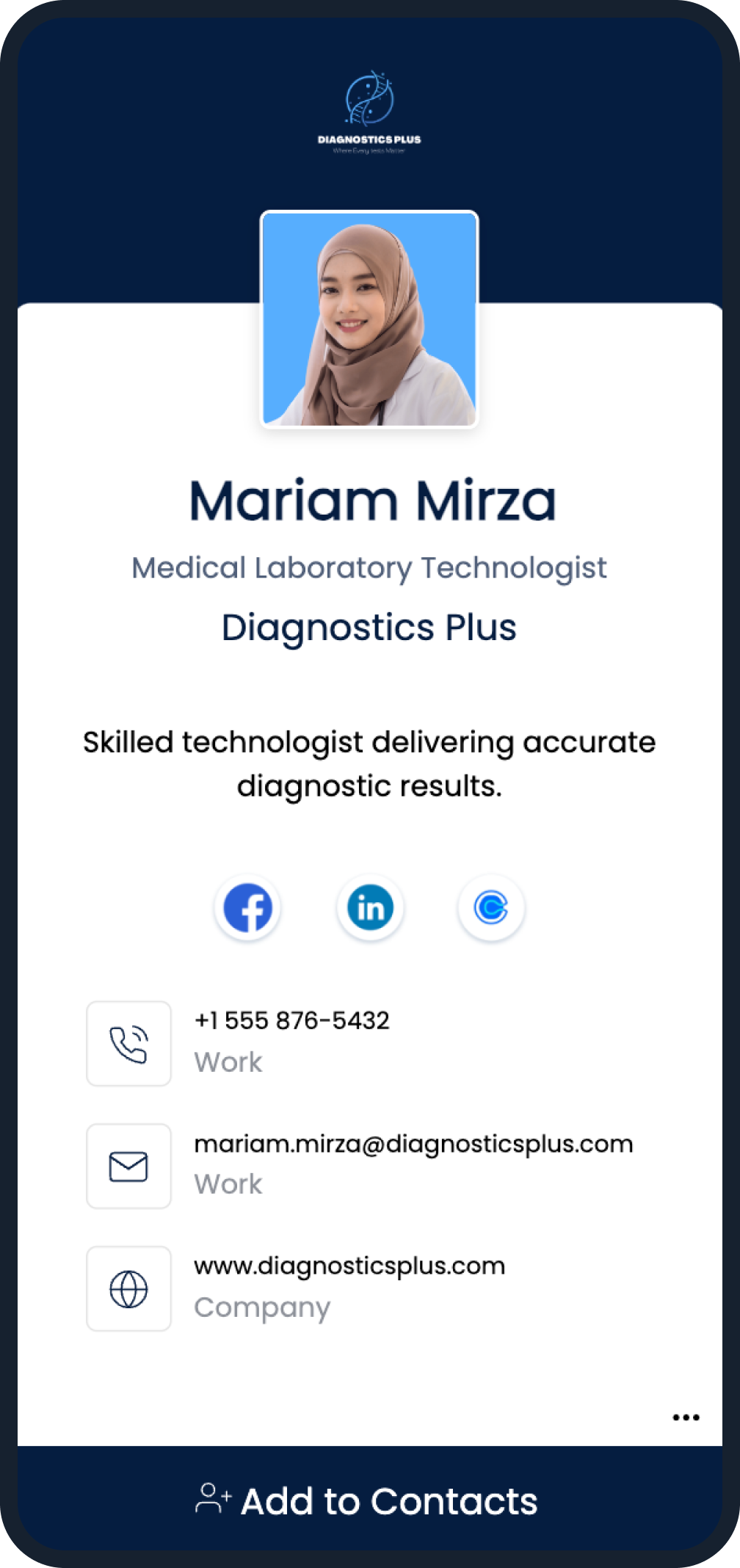 Medical Laboratory Technologist