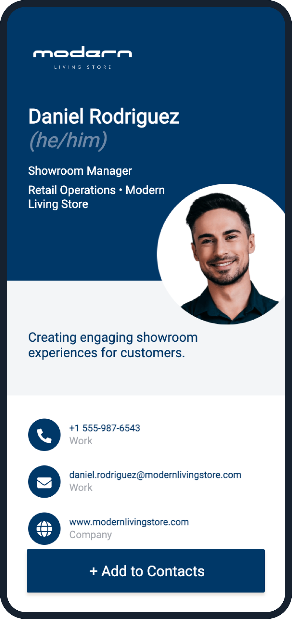 Showroom Manager
