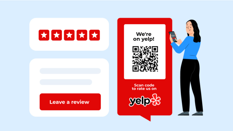 Yelp Review QR Code