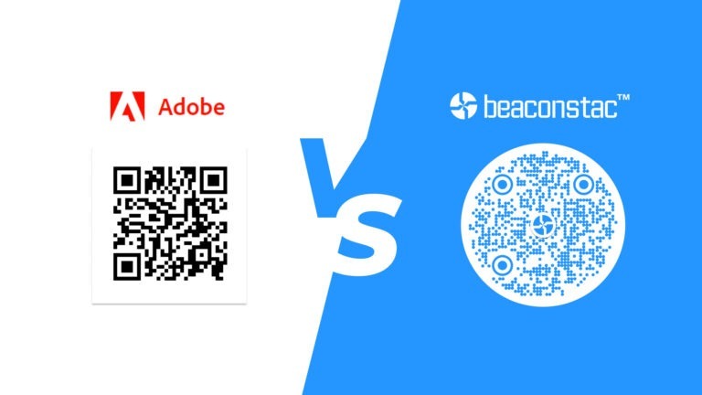 Adobe QR Codes vs Beaconstac QR Codes