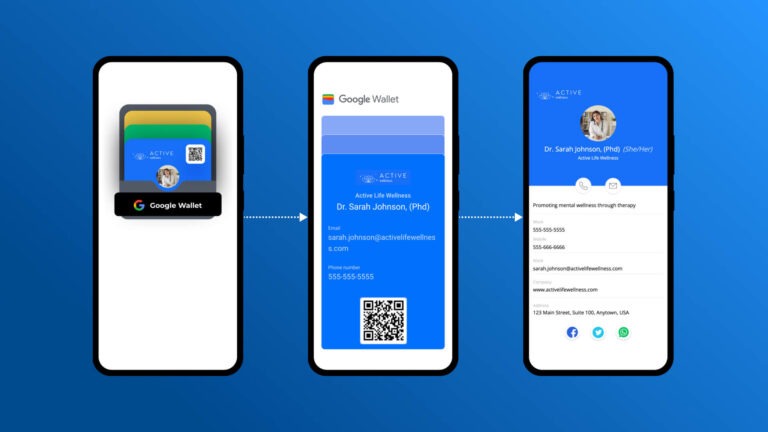 How To Add a Digital Business Card to Your Google Wallet.