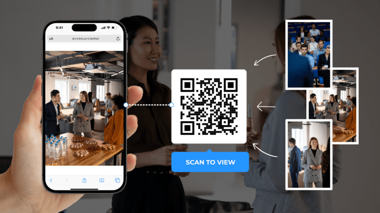 How to create a QR Code for photo sharing