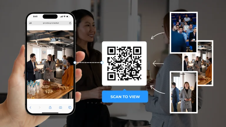 How to create a QR Code for photo sharing