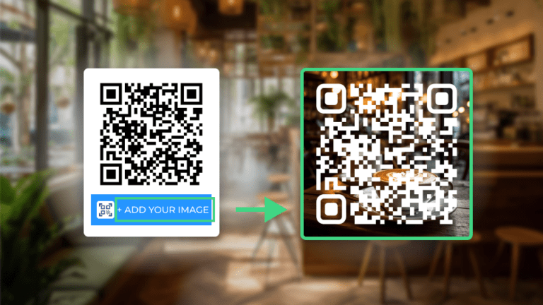 How to create a QR Code with background image